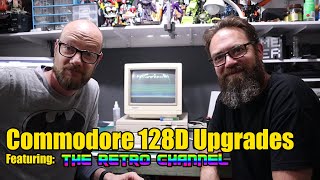 Commodore 128D Upgrades (Pi1541, Joystick ESD, LumaFix) ft; The Retro Channel