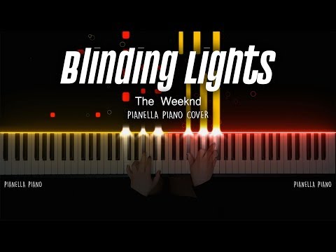 The Weeknd - Blinding Lights | Piano Cover by Pianella Piano