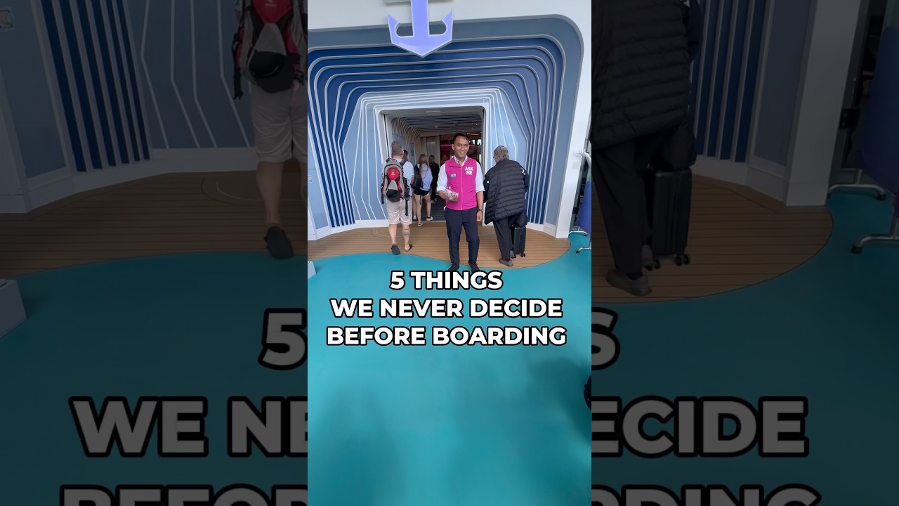 5 Cruise Decisions We NEVER Make Before Boarding