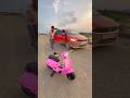 Bespa scooter &amp; Tata tiaggo car testing 😲#shorts #vespa #car