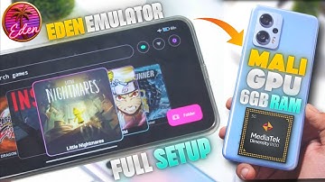 Eden Emulator V4 RC2 Setup on Low-End Mali GPU Device! | Nintendo Switch Emulator Android