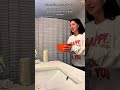 What is the reaction to splashing cold water in the shower #youtube #funny #prenup #funnyprank