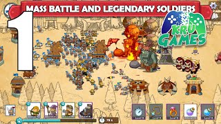 Clash of Legions - Kingdom Rise - Strategy TD Gameplay Walkthrough #1 (Android, IOS) screenshot 2