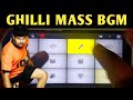 Ghilli Mass BGM (Drums & Piano Cover) | Walk Band Tamil Songs | Tamil BGM Piano