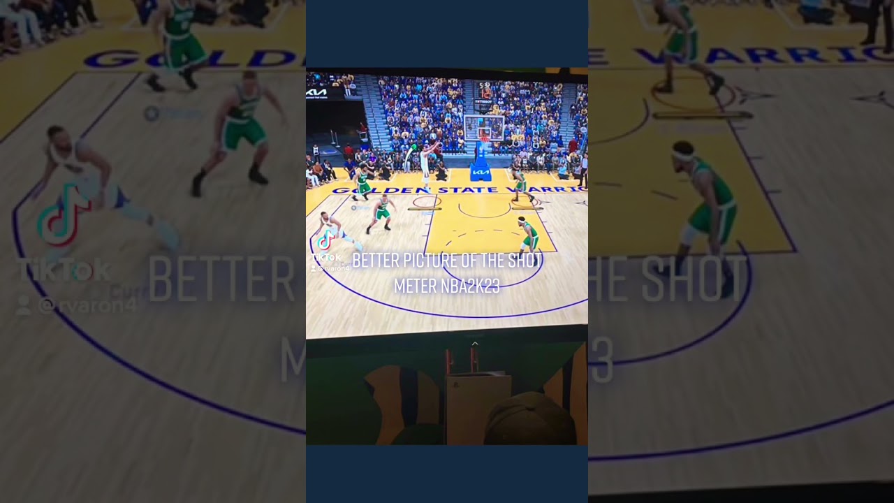 Nba 2k23 better picture of shot meter