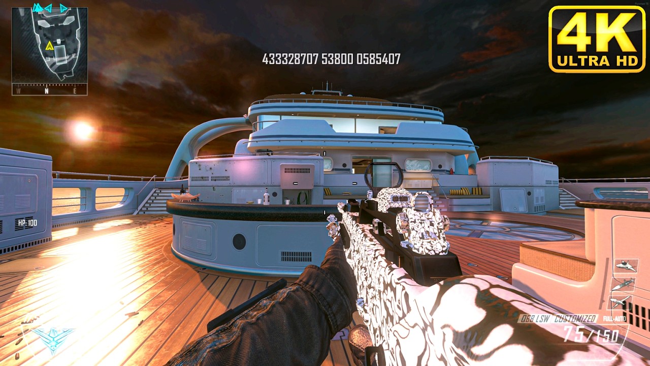 CoD Black Ops 2 "White Aftermatch" QBB LSW Camo Multiplayer Gameplay 2026 [4K 60FPS]