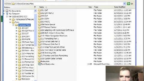 Excel Video 219 File Menu Basics