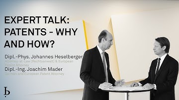 Patents - Why and how? (Part I, 2020)