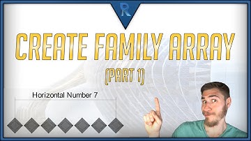 How to Create a Family Array (Part 1) | Revit
