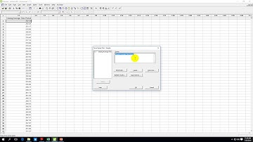 Drawing a Time Series Plot in Minitab