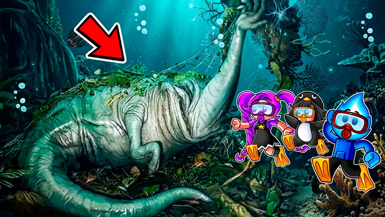 Gugugaga Penguin & Lily Lovebraids FOUND ABANDONED HAND SEA MONSTER..