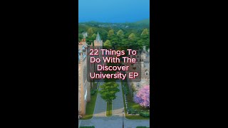 22 Campus Features Worth Enrolling For in The Sims 4 Discover University 📚✨