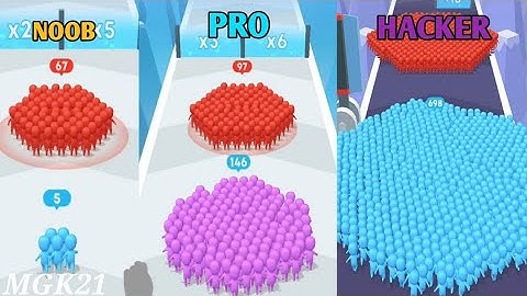 NOOB 🆚 PRO 🆚  HACKER in Count Master