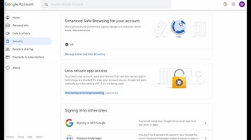 Google App Password - Solution for Less Secure Apps Removal