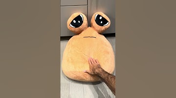 The Big POU unboxing 🫠 Link in Bio! #plushtoys #bigpou