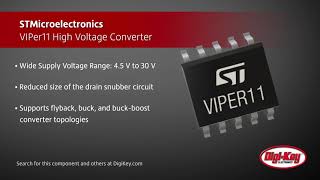 Stmicroelectronics Viper11 Voltage Converter Digi-Key Daily