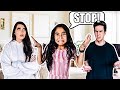 ARGUING in front of my FAMILY to see how they REACT! *really awkward*