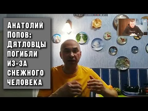Группа Дятлова погибла из-за Снежного Человека... Версия Анатолия Попова.