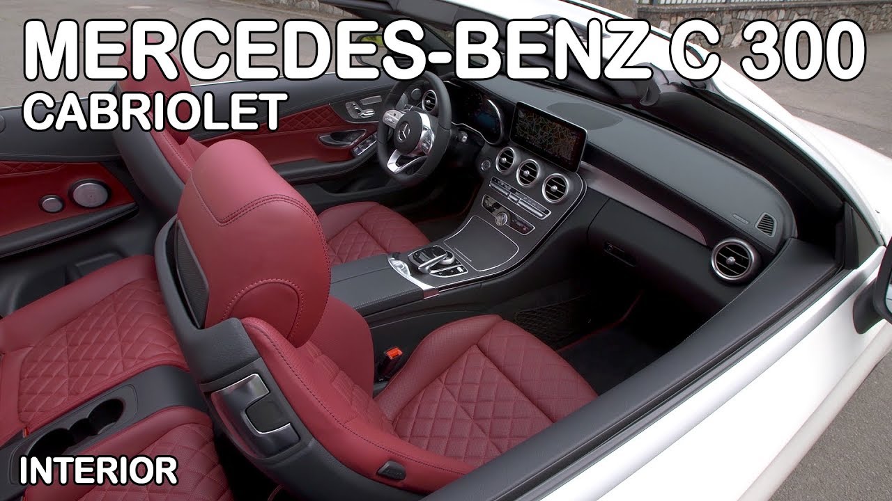 2019 Mercedes Benz C 300 Cabriolet Interior