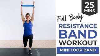 25-Minute FULL BODY Resistance Band Workout (Strength + HIIT) screenshot 4