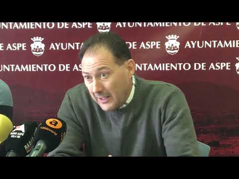 Rueda de Prensa para explicar las novedades relacionadas con Policía y Seguridad en #Aspe