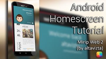 Mirip Web 2 (by Altavizta) - Android Homescreen Tutorial