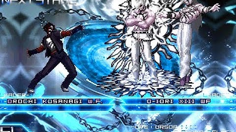 (KOF MUGEN) Orochi Kusanagi WF (MEMORIAL) VS OrochiIori-WFXIII-KOFM1