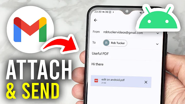 How To Attach & Send PDF In Gmail Android - Full Guide