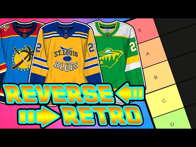 Ranking the 2023 NHL Reverse Retro Jerseys