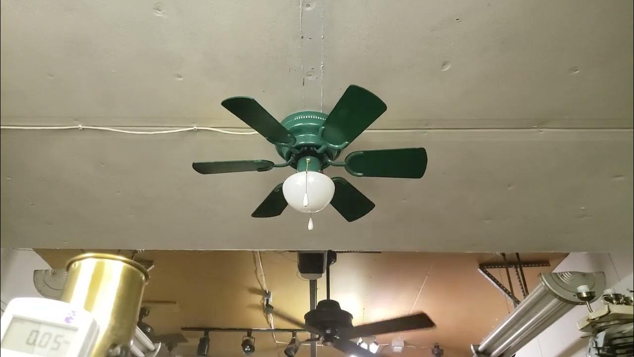 Encon/Westinghouse Green 30" 6 Blade Hugger Ceiling Fan YouTube