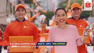 Shopee 4.4 Mega Shopping Sale