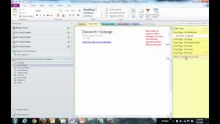 OneNote Insert Page Tutorial