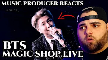 First Time Hearing BTS | MAGIC SHOP (Live) Reaction