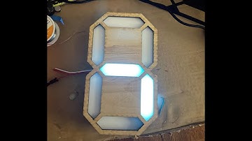 7 Segment Six Digit Clock