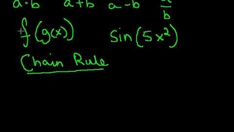 18. Chain Rule