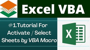 Sheet Select vs Activate VBA | How to Select and Activate Excel Sheets By VBA Macro Code in Hindi