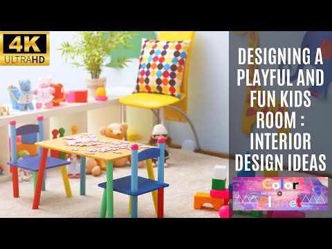 Designing a Playful and Fun Kids Room: Interior Design Ideas