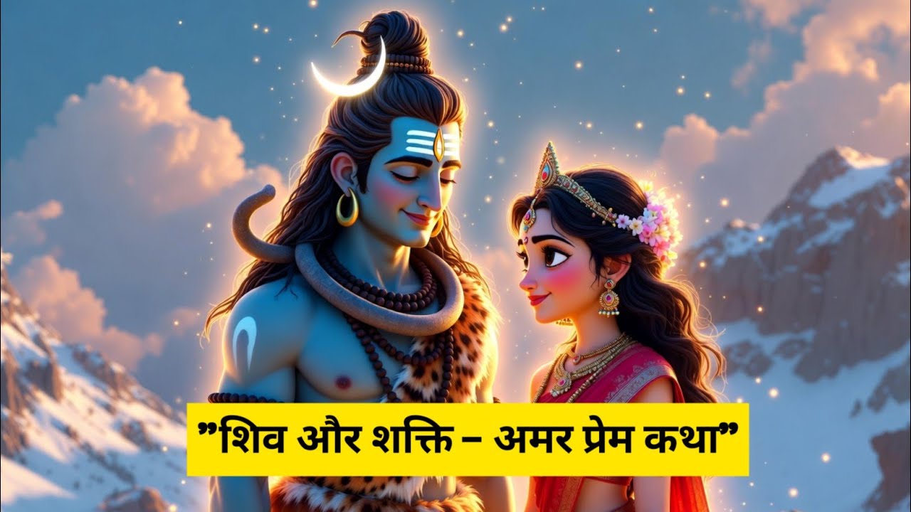 Ardhanarishvara की गाथा – शिव और शक्ति का मिलन | Mythological Short 😘 