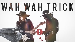 The SRV &amp; Hendrix Wah Wah Trick!!!