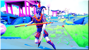 Monster(Monk + Jester) vs Every Unit 1v1 + Bonus - TABS MODS GAMEPLAY