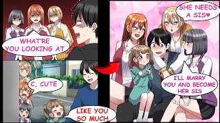 When the Delinquent Girls Who Hates Me Find Out I Have a Younger Stepsister...[Manga Dub][RomCom]