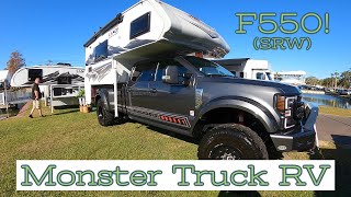 F550 Single Rear Wheel... Over 14,000lbs of Payload... Off Grid Monster Truck Camper
