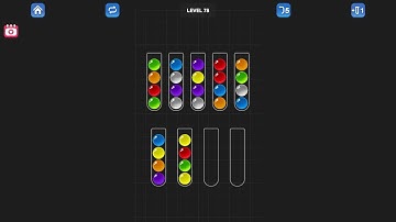 Ball Sort Puzzle - Color Game Level 78 Solution (Android)