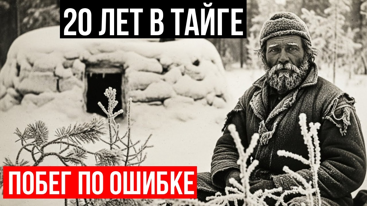 ЗАКЛЮЧЁННЫЙ, КОТОРЫЙ 20 ЛЕТ ЖИЛ В ЛЕСУ ИЗ-ЗА ЧУЖОЙ ФАМИЛИИ