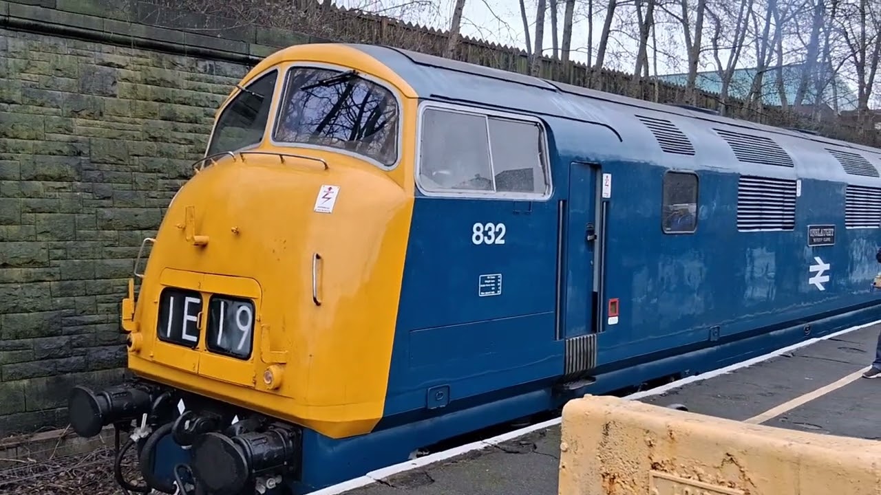 Winter Warmer Diesel Running Day at the ELR #railway #train #bury #lancashire #manchester
