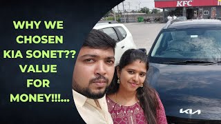 Why we chosen kia sonet ?? Value for money  