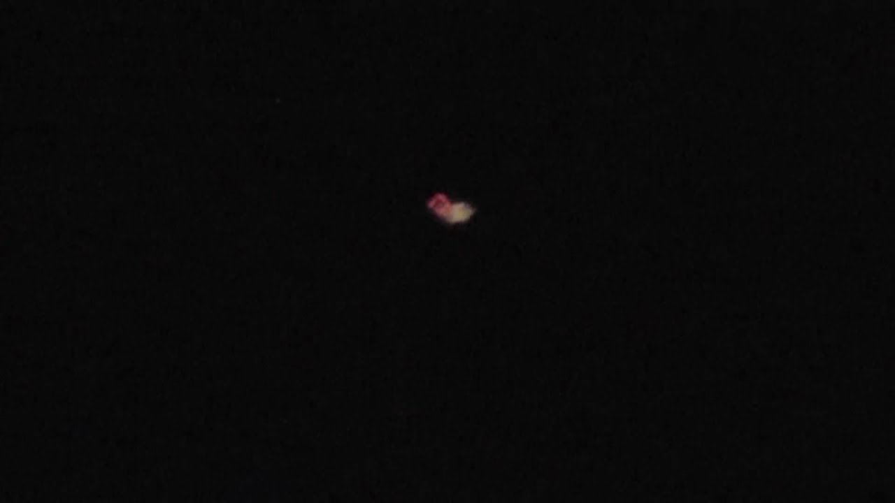 UFO Over Desert  - Palm Springs Area