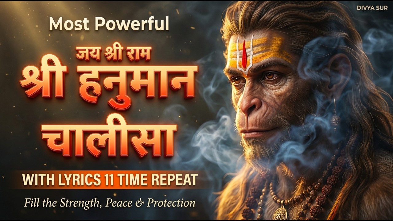 7-TNonsसुबह हनुमान चालीसा ☀️ | Morning Hanuman Chalisa | Powerful Morning Mantra For Positive Energy