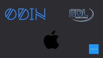 USING ODIN+SDL2 on MAC