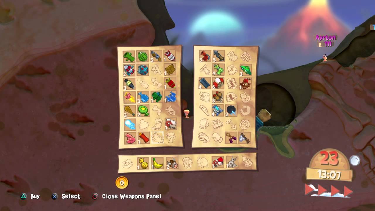 Worms Battlegrounds concrete donkey!!